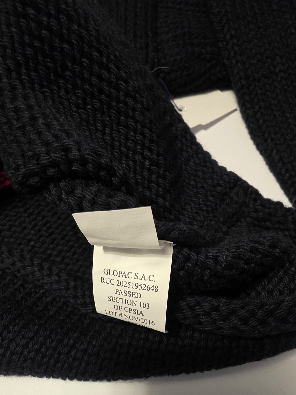 Kids Navy Knit Sweater with Red Sailboat Motif Size 2T - Picture 7 of 10